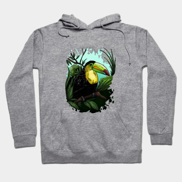 Toucan Hoodie by adamzworld